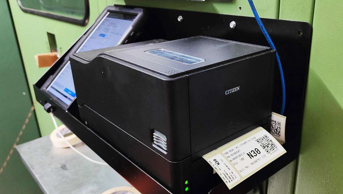 Automated batch label printing